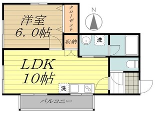 ツインハイムの物件間取画像